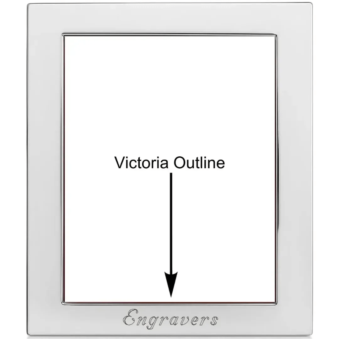 Tiffany Plain Sterling Silver Overlay 4×6 Picture Frame | Cunill