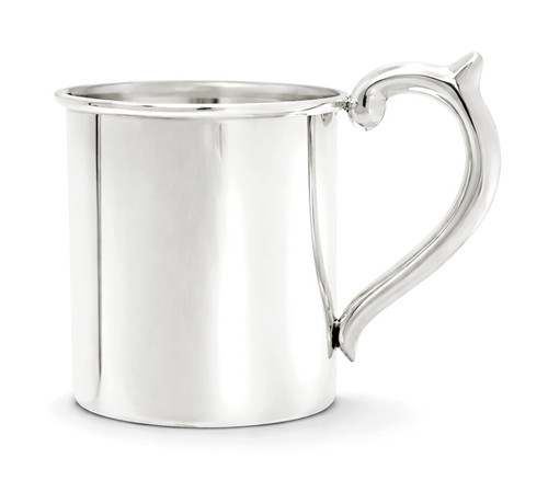 Plain Sterling Silver Baby Cup
