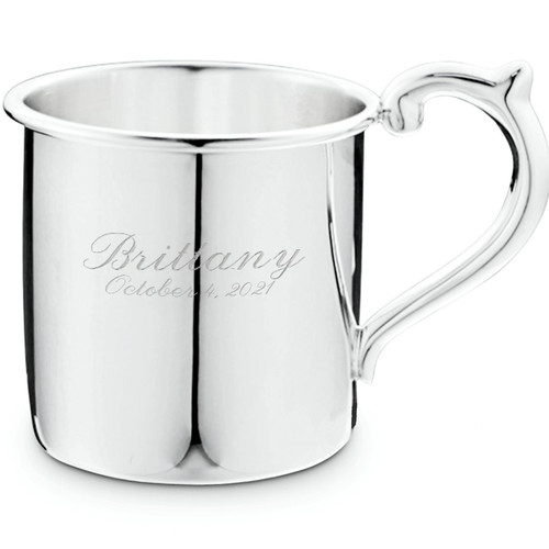 Sterling Silver Baby Cup Perles