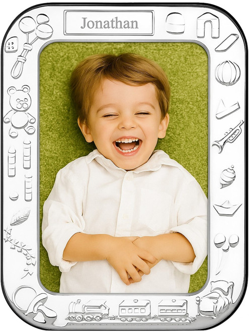 Toys Sterling Silver 4x6 Picture Frame