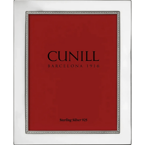 Cunill Sterling Silver Tiffany Plain 4x6 Picture frame 
