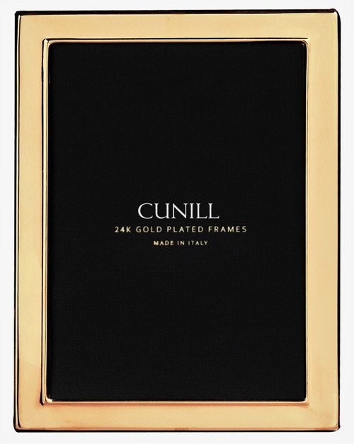 Cunill 'Contemporary' 8x10 Engravable Gold Plated Picture Frame