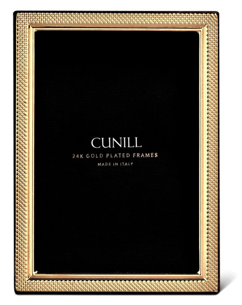 Cunill 'Droplets' 5x7 Gold Plated Picture Frame Cunill 'Droplets' 5x7 Gold Plated Picture Frame