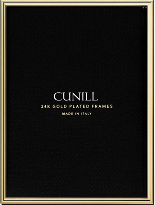 Cunill Lenora 24k Gold Plated 5x7 Picture Frame