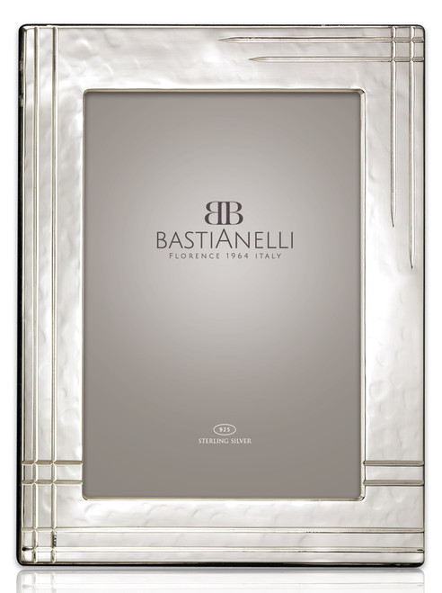 Bastianelli 'Righe' 3.5x5 Sterling Silver Picture Frame Bastianelli 'Righe' 3.5x5 Sterling Silver Picture Frame