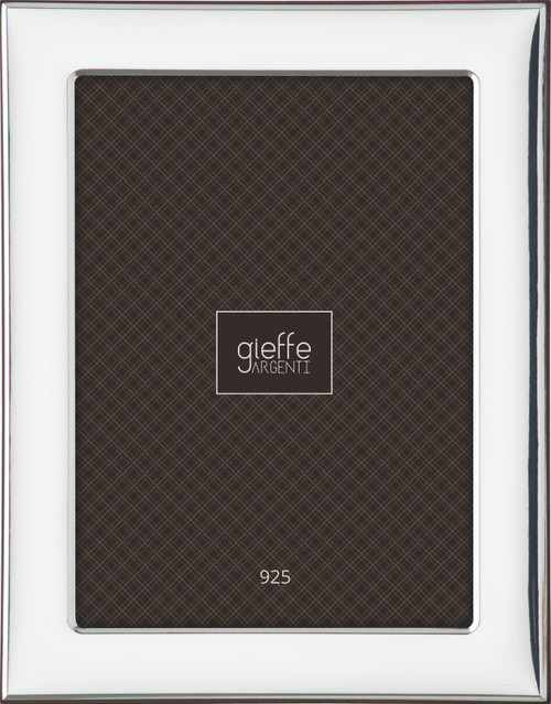 Gieffe Plain Wide 5x7 Sterling Silver Frame Gieffe Plain Wide 5x7 Sterling Silver Frame