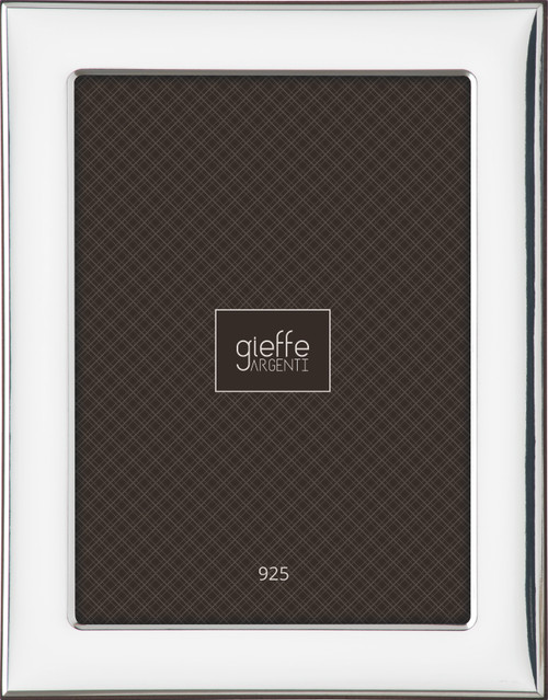 Gieffe Plain Wide 8x10 Sterling Silver Frame