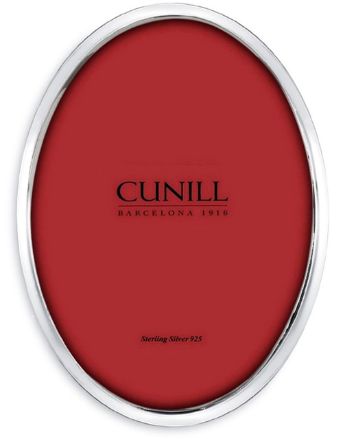 Mayfair Oval 4x6  Non-Tarnish Sterling Silver Picture Frame