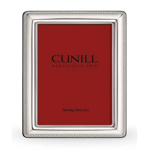 'Cord' 8x10 Non-Tarnish Sterling Silver Picture Frame