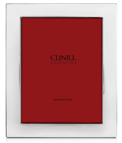 Tiffany Plain Sterling Silver Overlay 5x7 Picture Frame 