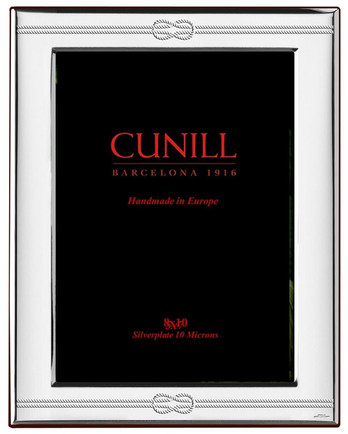 Knot Silverplated Non-Tarnish 5x7 Picture Frame 