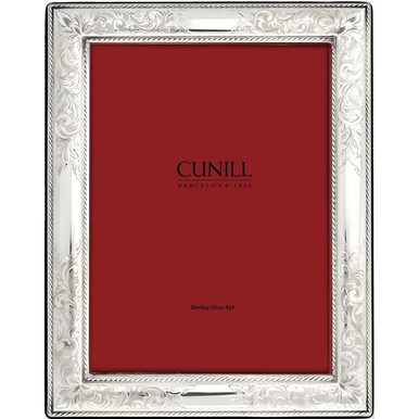 Cunill Vintage Non-Tarnish Sterling Silver 5x7 Picture Frame
