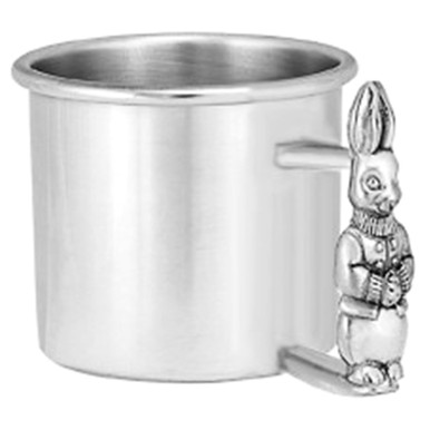 Engravable /'Pannikin/' Pewter Baby Cup