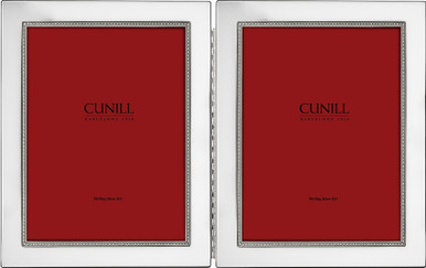Cunill Tiffany Bead Hinged Double 5x7 Frame