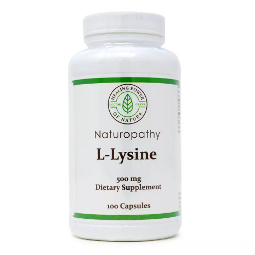 L-Lysine 500 mg (100 Capsules)