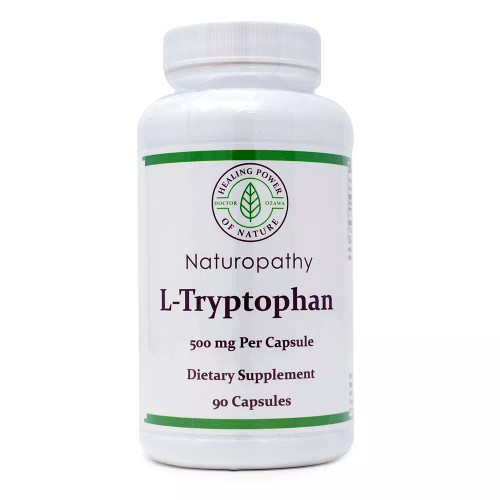 L-Tryptophan 500 mg (90 Capsules)