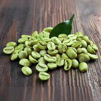 green coffee beans