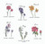 Flower Illustrations January - June