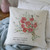 15th Anniversary Flower Bouquet Cushion