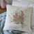 40th Anniversary Flower Bouquet Cushion