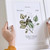 Personalised Birthday Botanical Print