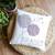 Allium Flower Personalised Granny Cushion