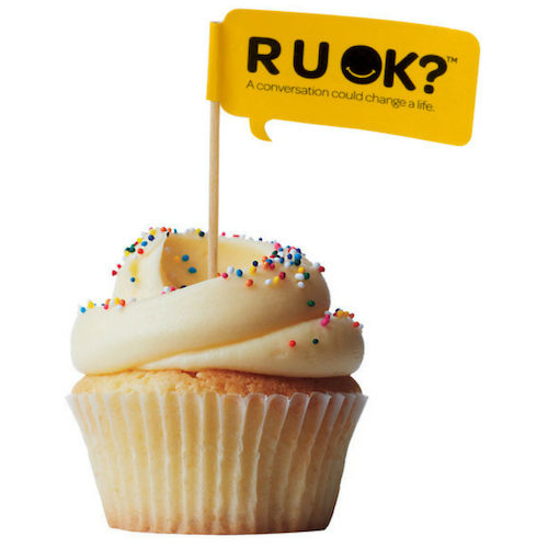 Pack of 30 Cupcake Flags R U OK? Merchandise