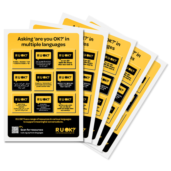 "All Language" A3 poster (pack of 5)