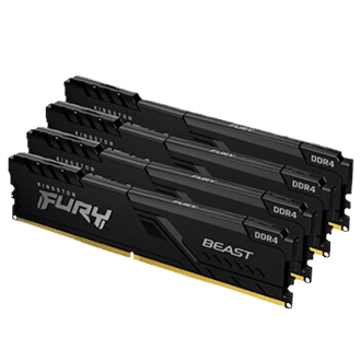 Kingston Fury Beast 32GB (4x8GB) DDR4 3200