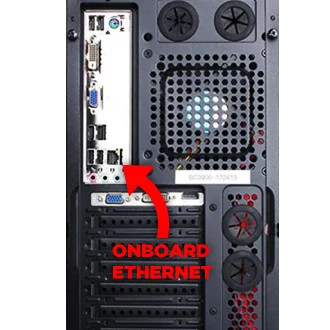 Standard Onboard Ethernet (No Wi-fi)