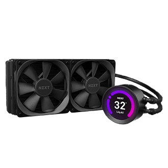 NZXT Z53 Kraken Liquid Cooling with LCD Display (240mm Radiator)
