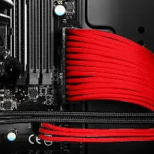Individually Sleeved Cable Pack (Crimson Red)