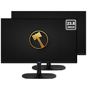 Dual MSI 24" 1080p 100Hz -- Pro MP245V