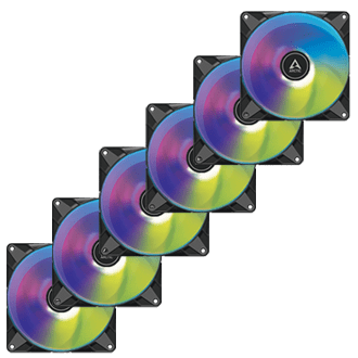 6x High Performance A-RGB 120mm Pack