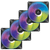 4x High Performance A-RGB 120mm