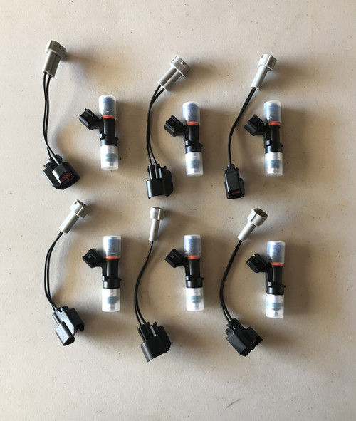 660cc EV14 Injectors with VQ adapters