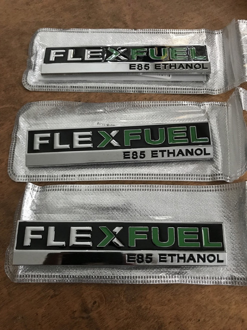 Flex Fuel E85 Ethanol Emblem