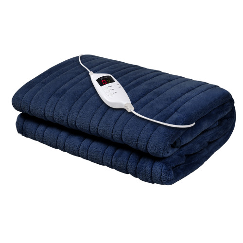 Electric Throw Blanket - Navy