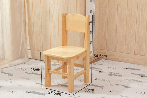 8x Wooden Timber Kids Chair Chairs Stool High Quality Very Sturdy Pinewood