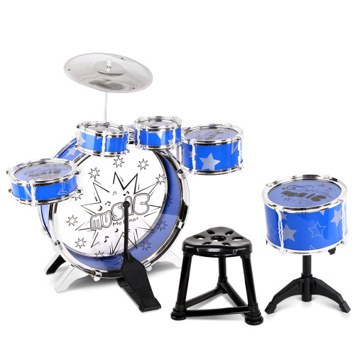 11 Piece Kids Drum Set