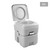 20L Portable Outdoor Camping Toilet - Grey