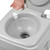 20L Portable Outdoor Camping Toilet - Grey