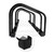 Portable Bike 3 Parking Rack Bicycle Instant Storage Stand - Black