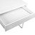 Metal Desk With Storage Cabinets - White
