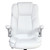 PU Leather Executive Office Desk Chair - White