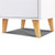 2 Drawer Wooden Bedside Tables - White