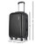 3 Piece Luggage Suitcase Trolley - Black