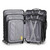 3 Piece Lightweight Hard Suit Case Luggage Black