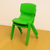 60x60cm Green Kids Plastic Activity Table and 2 Green Chairs Set for Toddlers Preschool Playroom Classroom Furniture