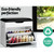 Adjustable 3 Tier Storage Cupboard - White
